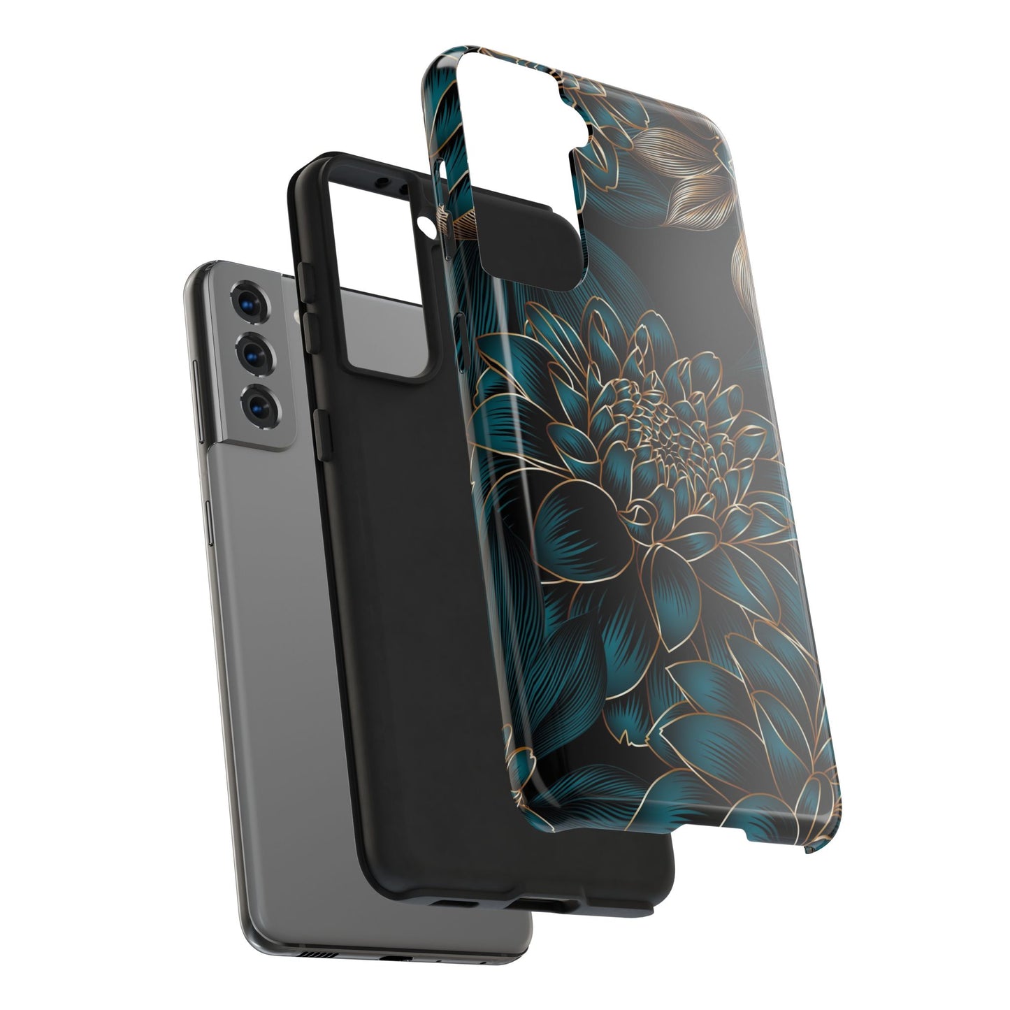 Elegant Floral Tough Phone Case