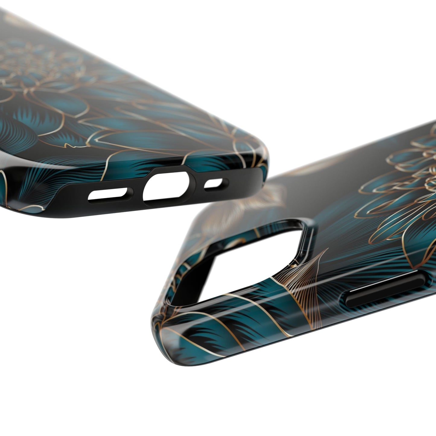 Elegant Floral Tough Phone Case