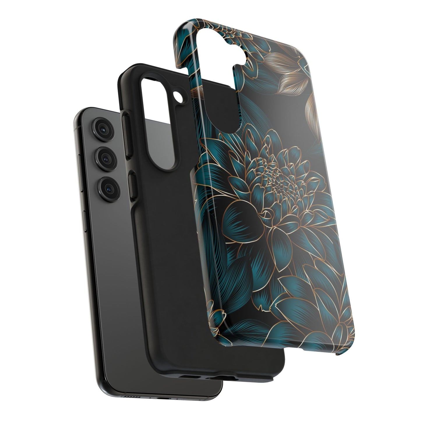 Elegant Floral Tough Phone Case