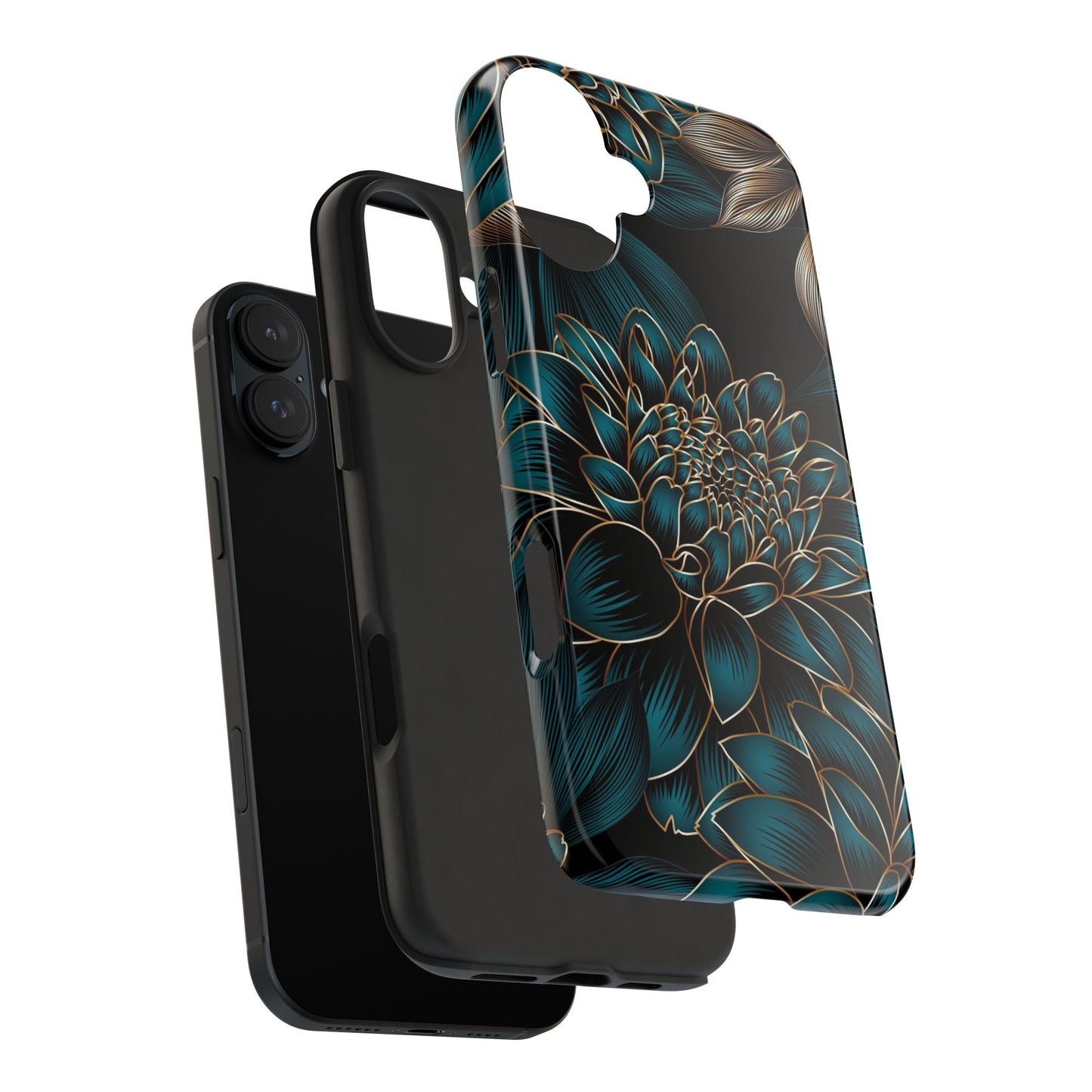 Elegant Floral Tough Phone Case