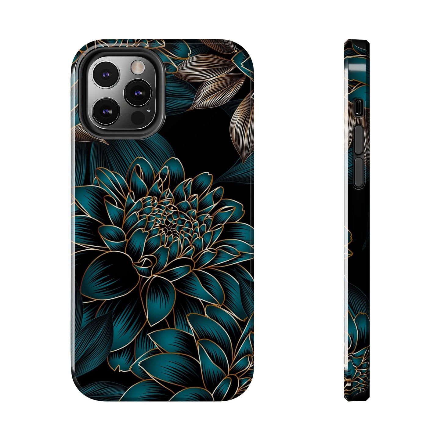 Elegant Floral Tough Phone Case