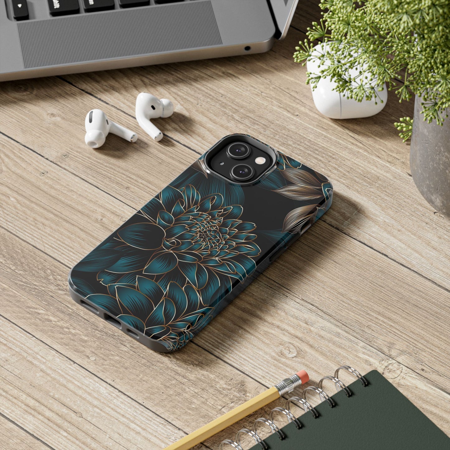 Elegant Floral Tough Phone Case