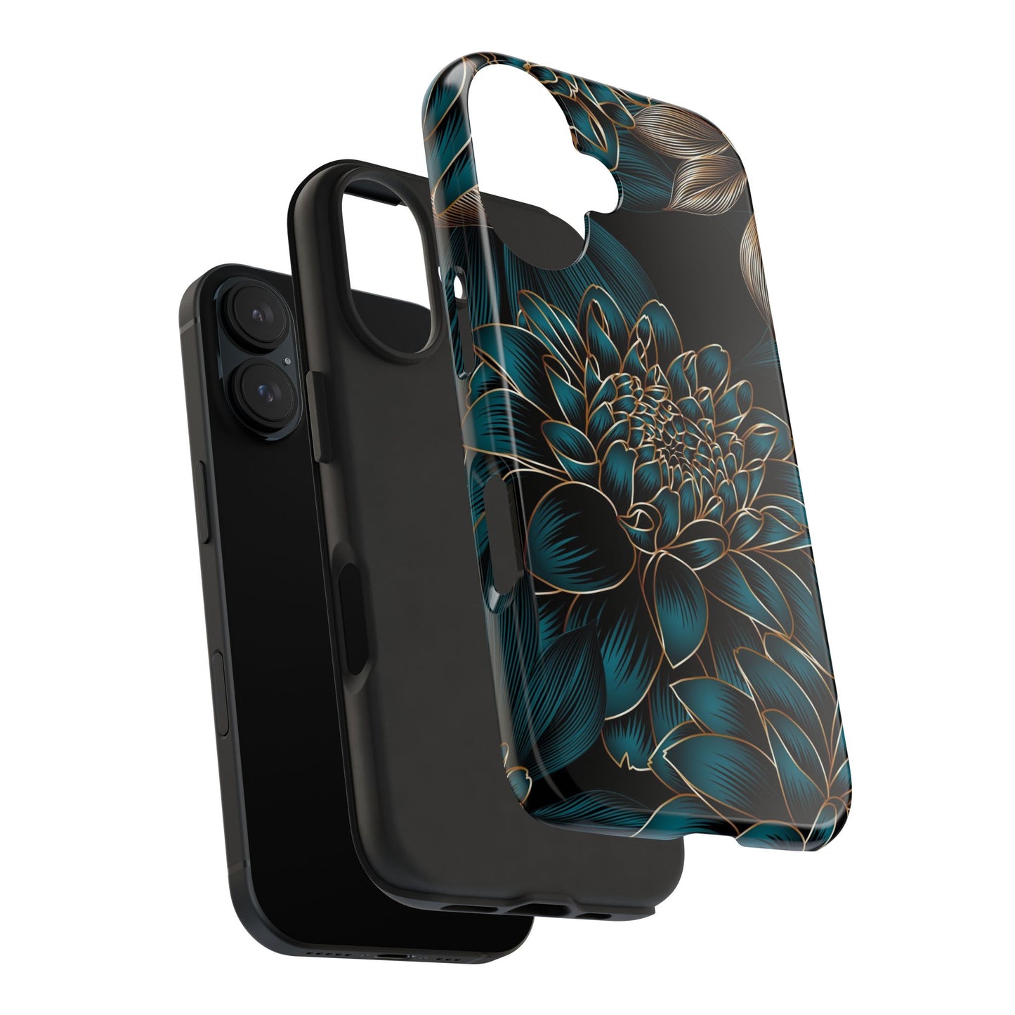 Elegant Floral Tough Phone Case