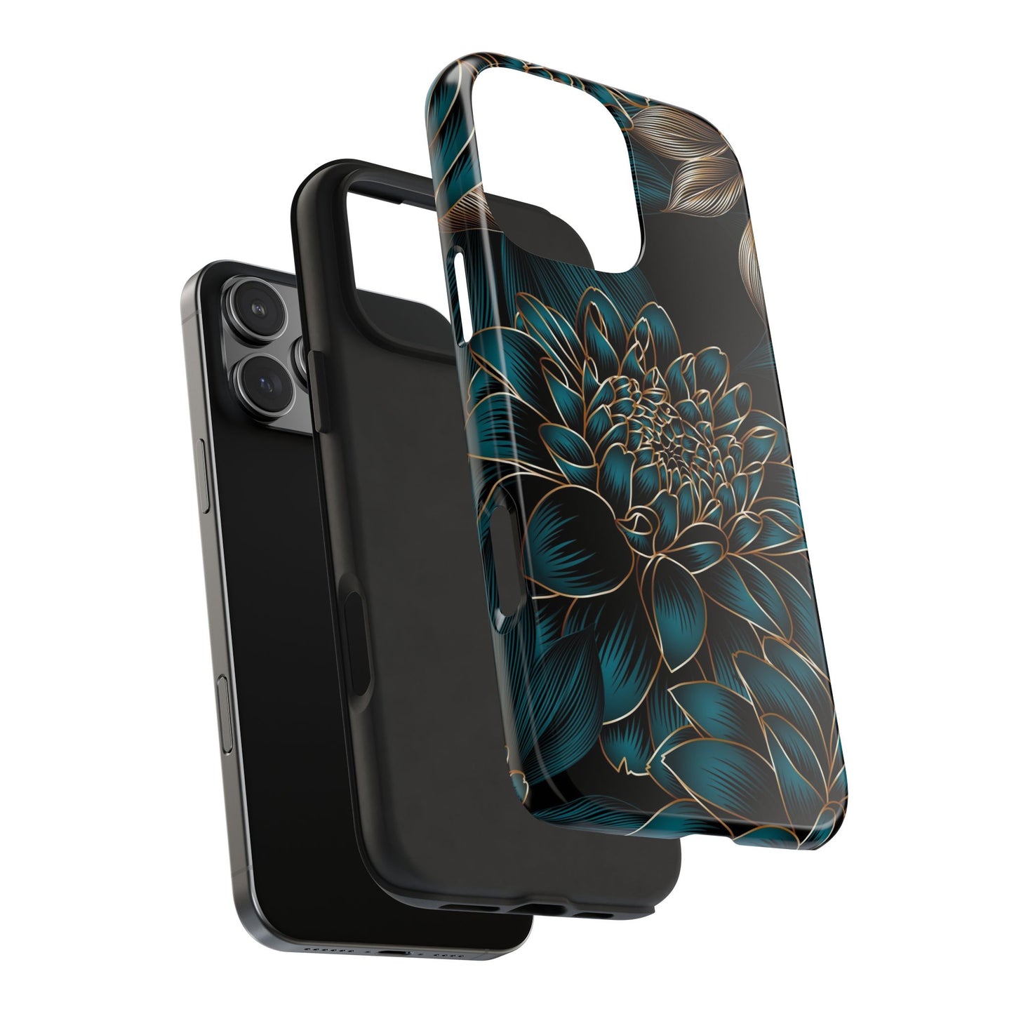 Elegant Floral Tough Phone Case