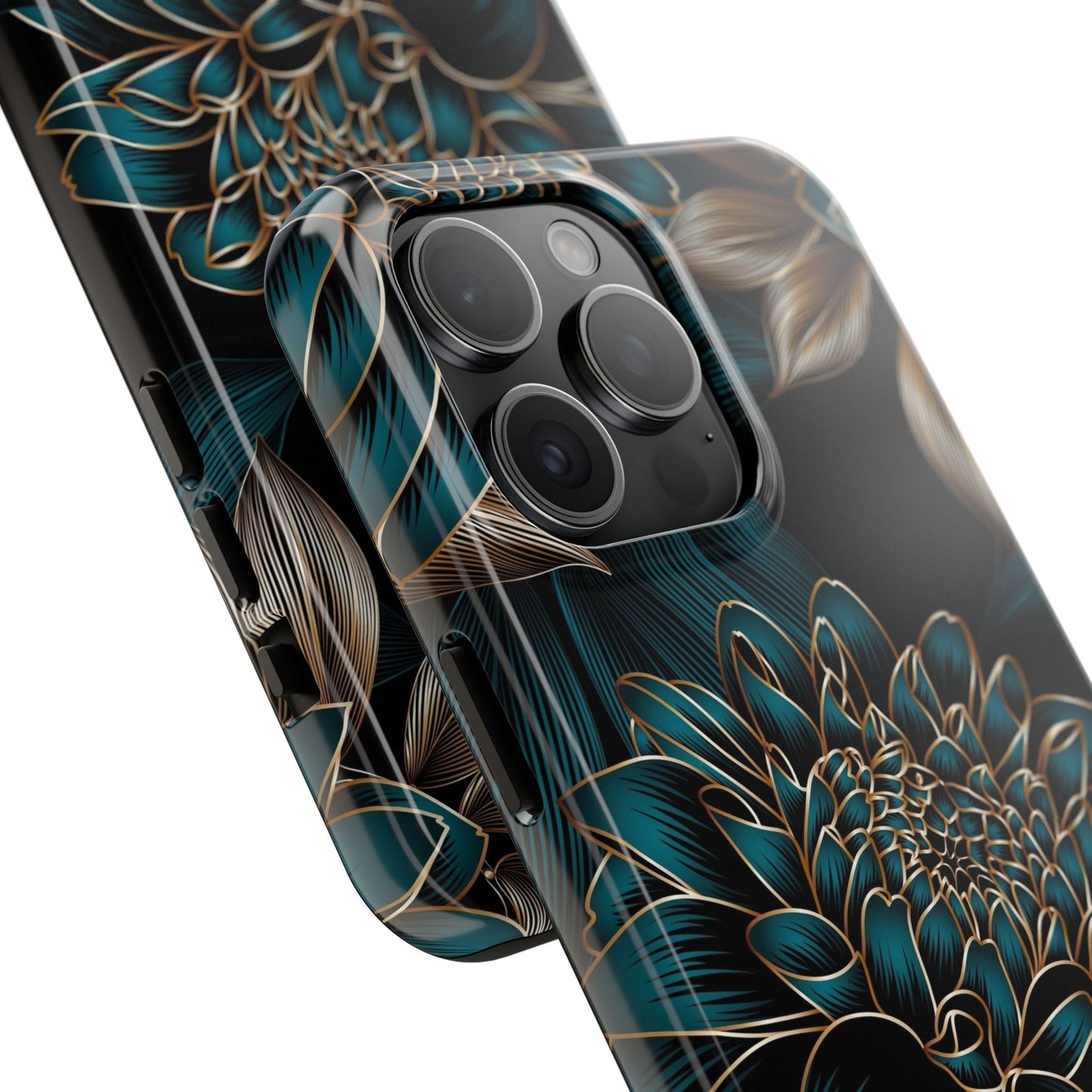 Elegant Floral Tough Phone Case