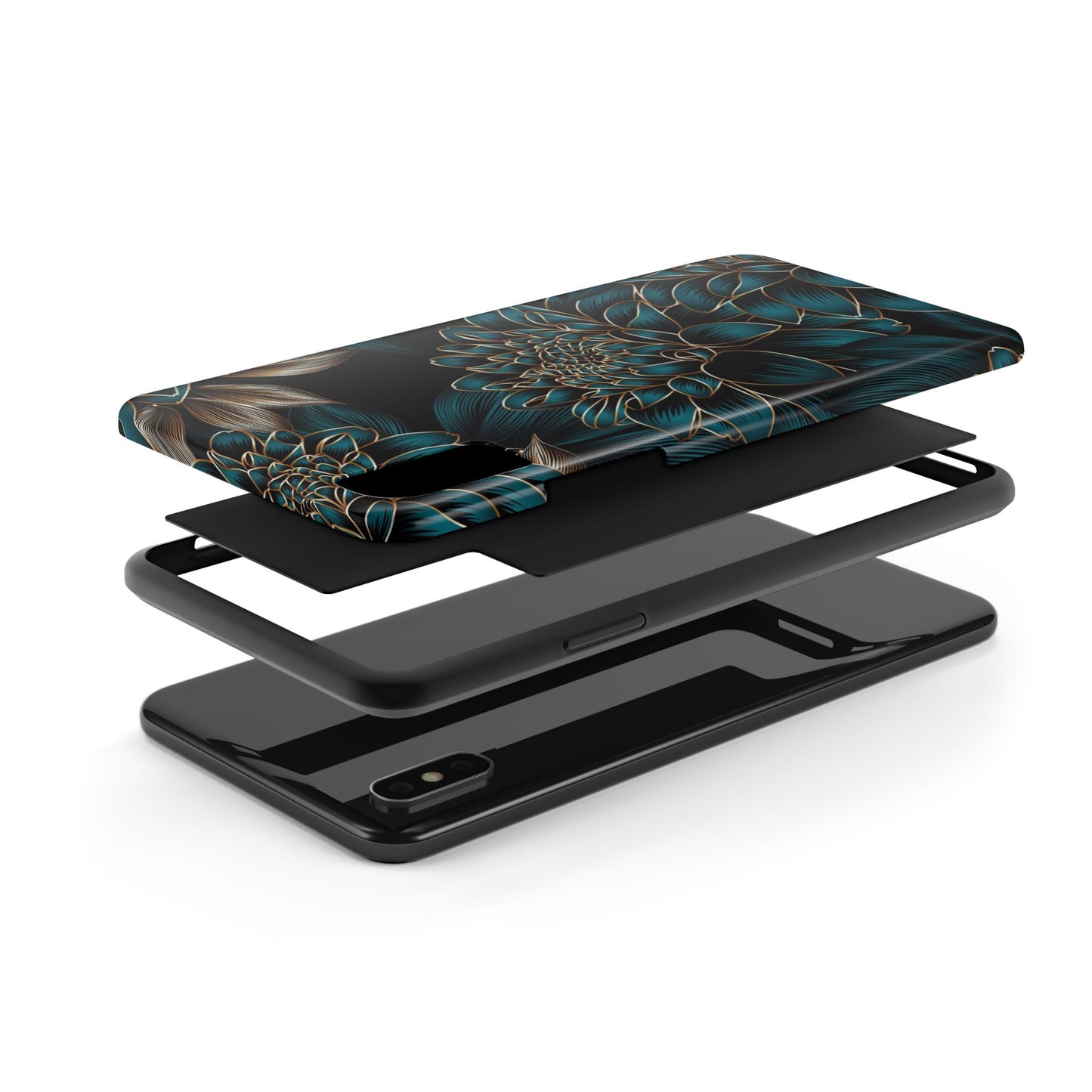 Elegant Floral Tough Phone Case