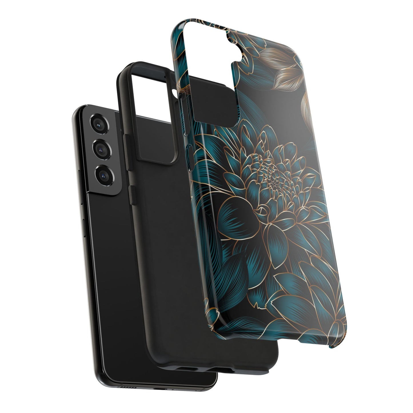 Elegant Floral Tough Phone Case