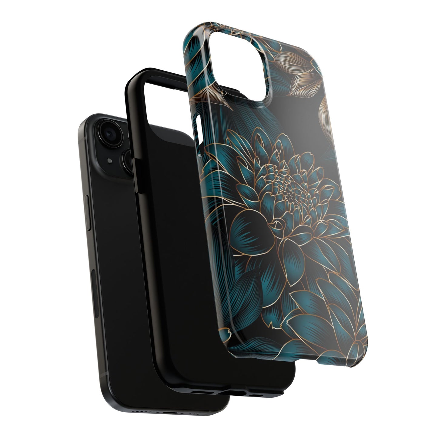 Elegant Floral Tough Phone Case