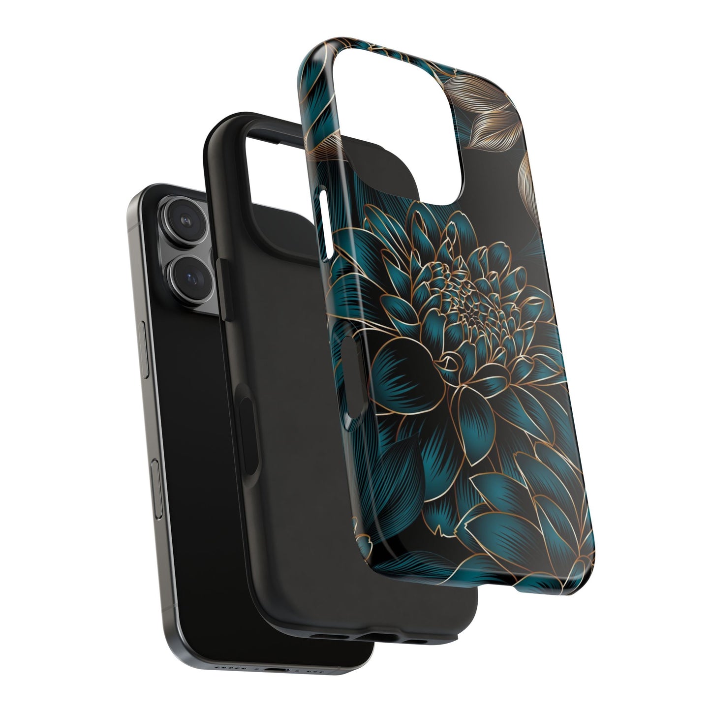 Elegant Floral Tough Phone Case