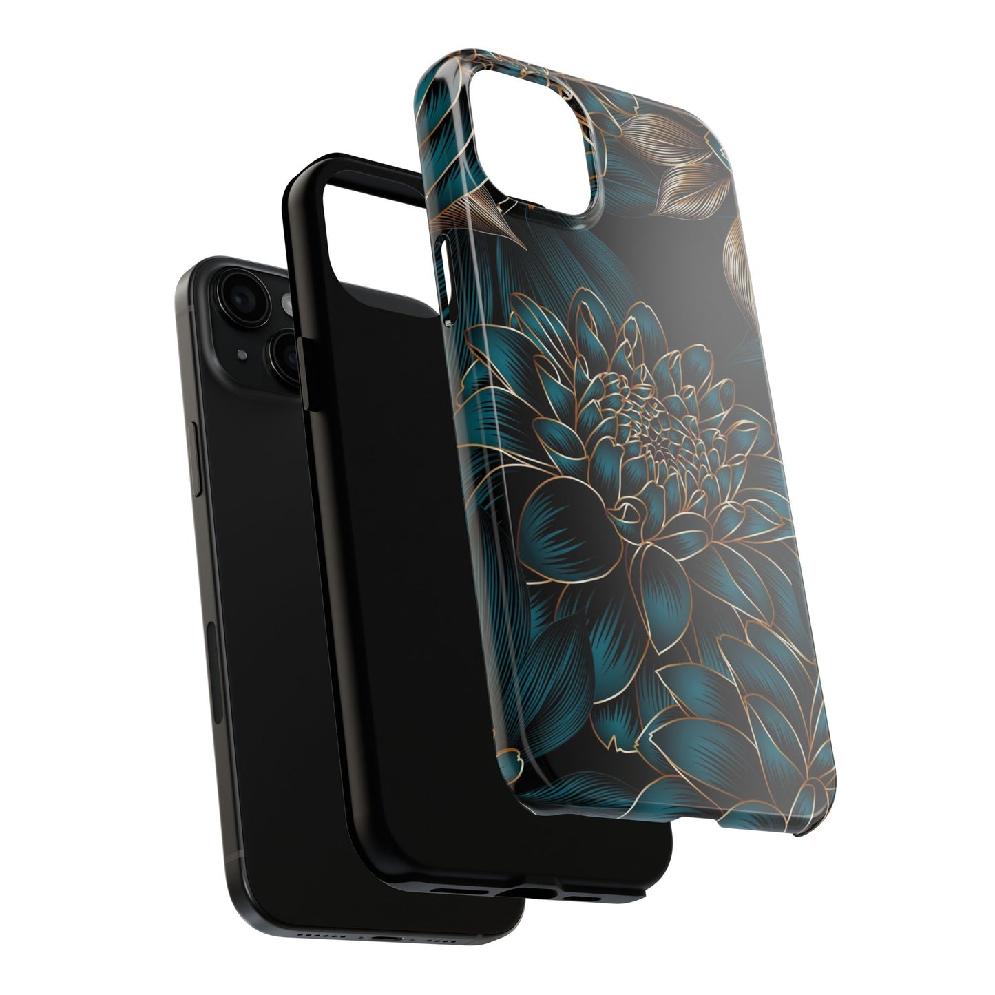 Elegant Floral Tough Phone Case