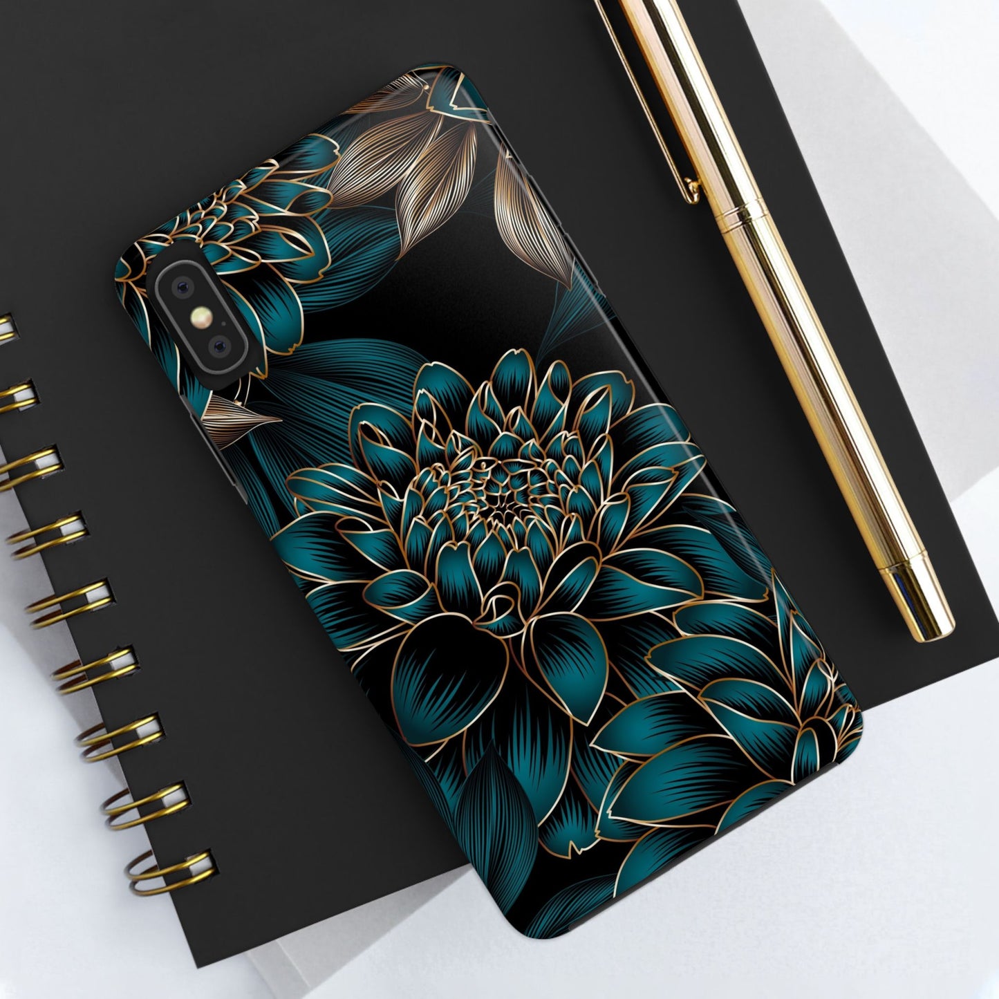 Elegant Floral Tough Phone Case